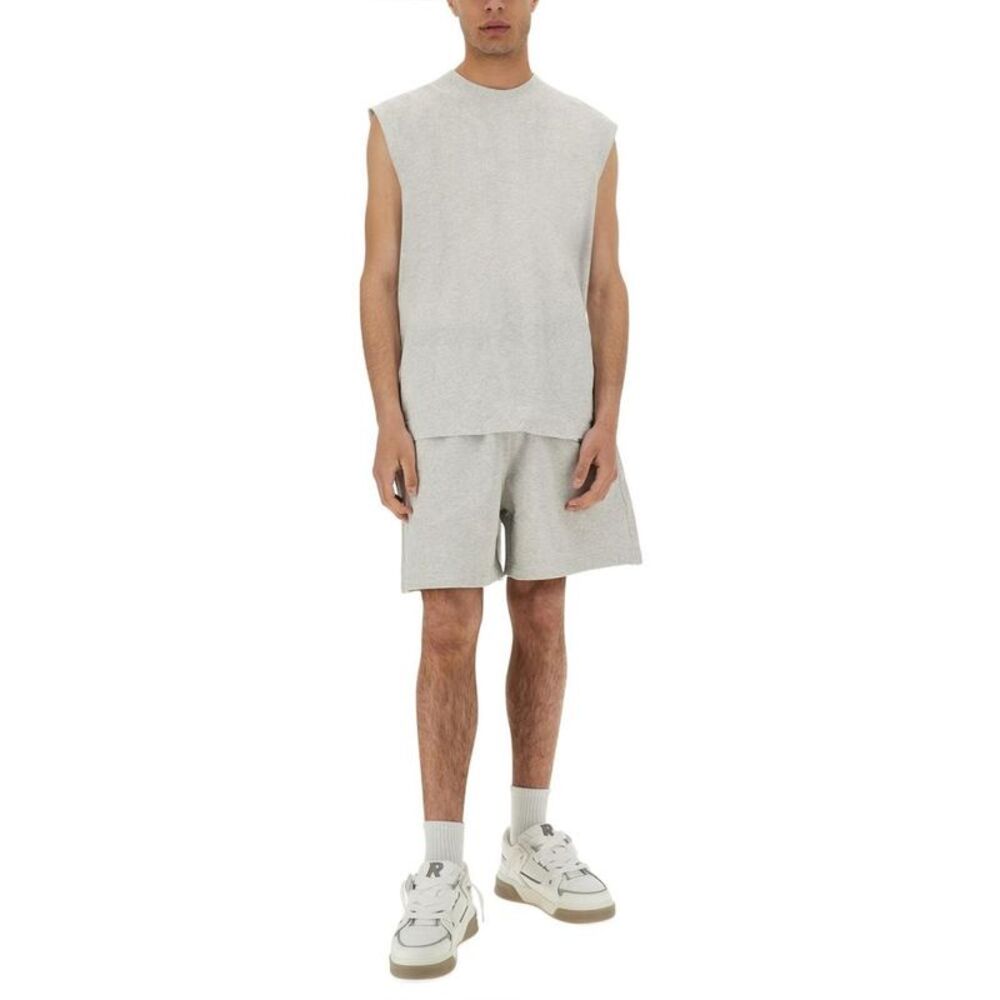 REPRESENT Essential Cotton Jersey Tank Top Men GREY Pants